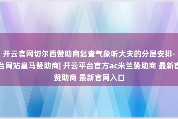 开云官网切尔西赞助商复查气象听大夫的分层安排-开云平台网站皇马赞助商| 开云平台官方ac米兰赞助商 最新官网入口